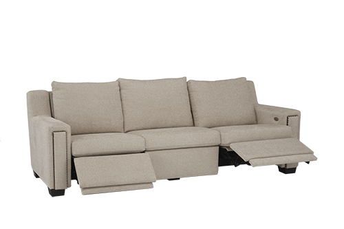 672 Motorized Recliner Sofa Burton James