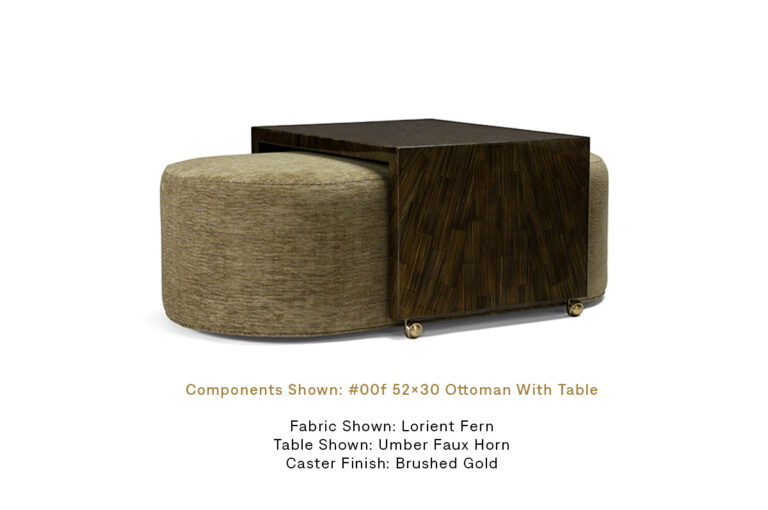 BJ_Leo_LorientFern_Ottoman_60x26_FauxHorn_ShownAs