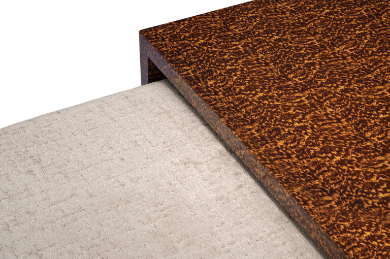 BurtonJames_Leo_GalwayFawn_Ottoman_52x29_FauxTortoise_Detail_4